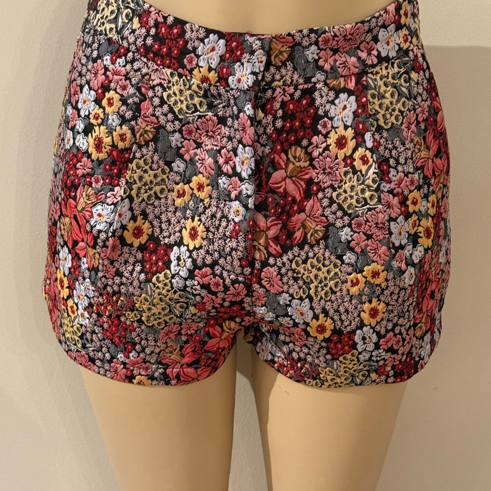Moodie High Waist Floral Women's Shorts